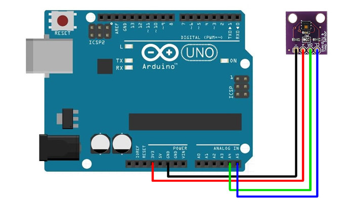 Sensor de Umidade e Temperatura HTU21D - [1030188]