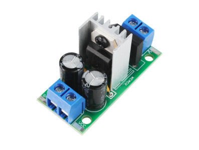 Conversor AC DC 5VDC 1.5A com Regulador LM7805 - Entrada 8-15VDC ou 6-12VAC - Imagem 1