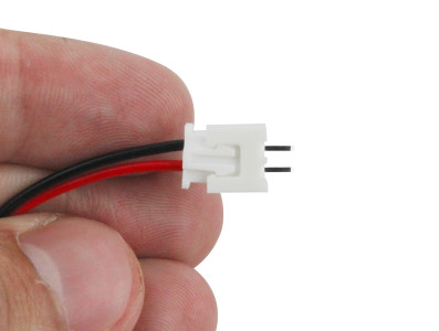 JST xh2.54 - 2 pinos macho fÃªmea fio 2.54mm 26awg 20cm - Imagem 3