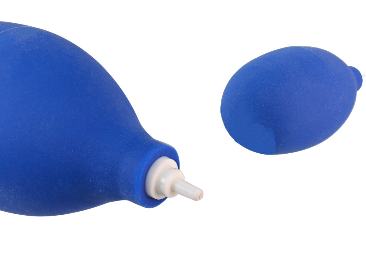 Soprador de ar para limpeza de lentes e equipamentos eletrônicos em geral - Azul- Imagem 3