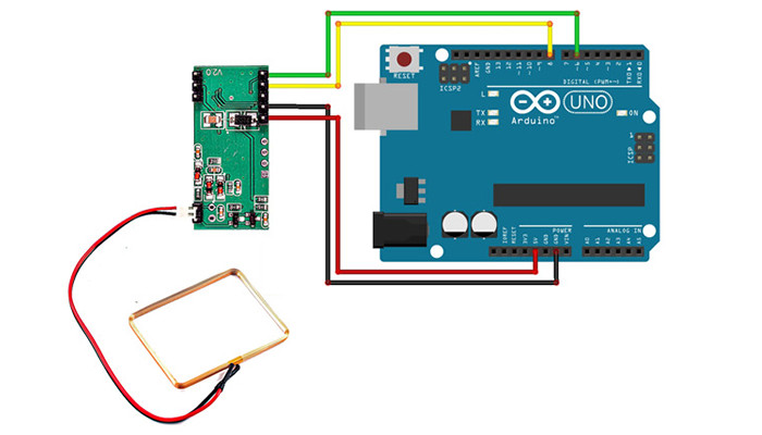 Conexão Leitor RFID RDM6300 com Arduino - [1030492]