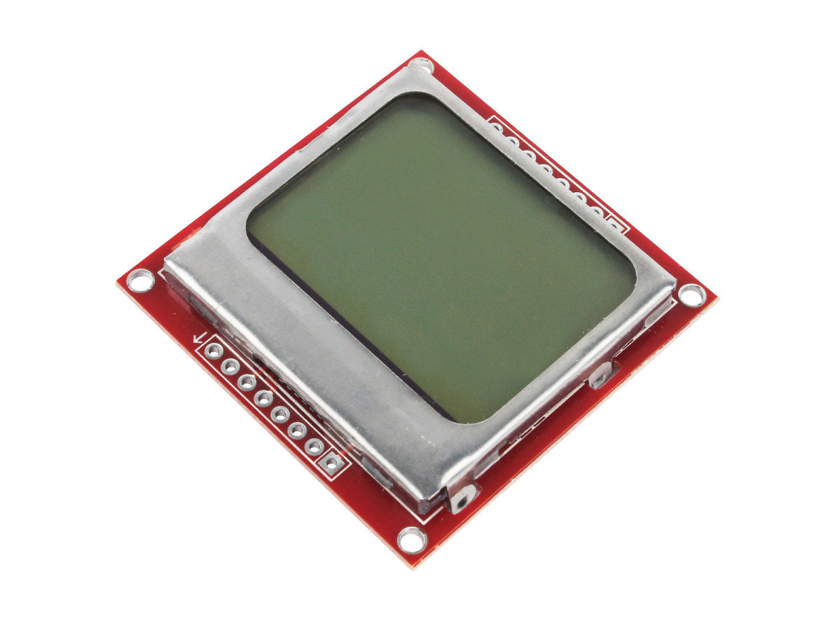 Display LCD nokia 5110 para Arduino - 84x48 pixels- Imagem 1