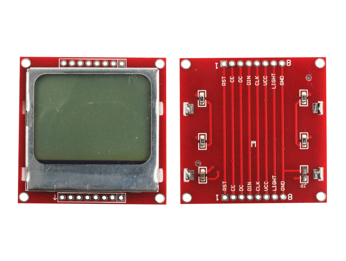 Display LCD nokia 5110 para Arduino - 84x48 pixels- Imagem 3
