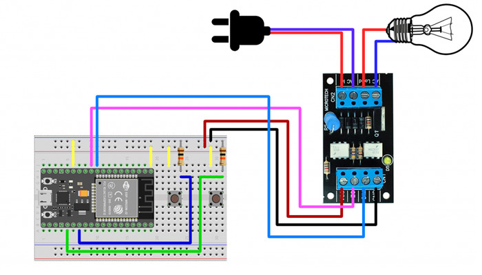 Conexão Dimmer Arduino MC-8A com ESP32 - [1030595]