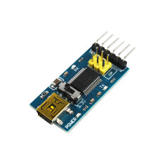 Módulo FTDI FT232RL Conversor USB Serial TTL e RS232 com Seletor 3.3V / 5V