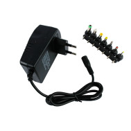 Fonte Regulável Universal 3V a 12VDC 3A + 7 Plugs Variados