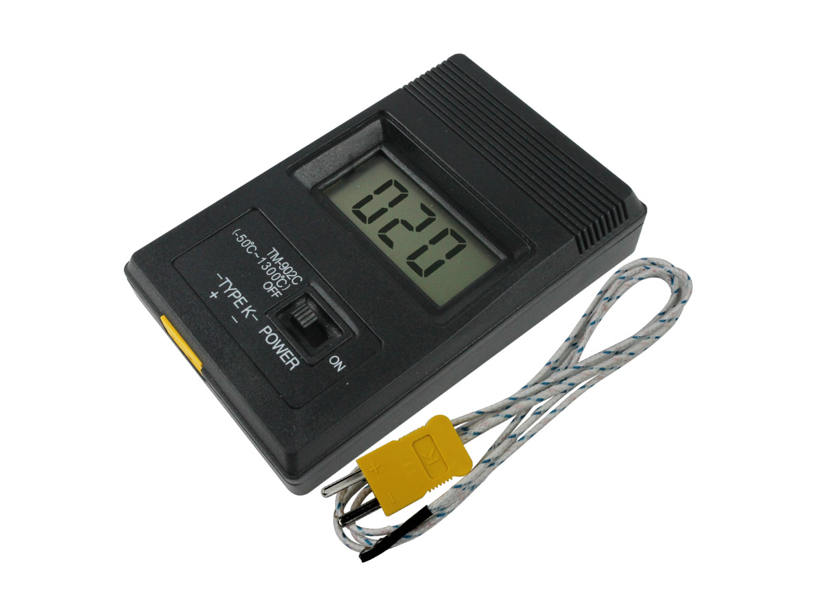 Termômetro Digital com Termopar Tipo K - TM902C- Imagem 1