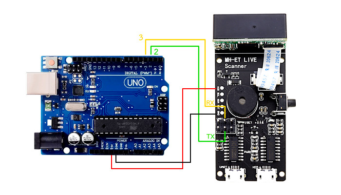 Esquemático MH-ET Live Scanner V3.0 Arduino - [1031259]
