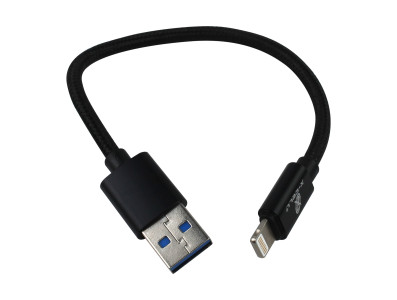Cabo de Lightning para USB 20cm Compatível com iPhone - Imagem 1