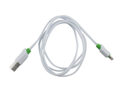 Cabo de Lightning para USB 8P 1M Compatível com iPhone - Imagem 1