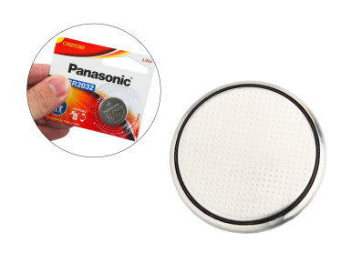 Bateria CR2032 3V Panasonic de Lítio tipo Moeda - Imagem 1