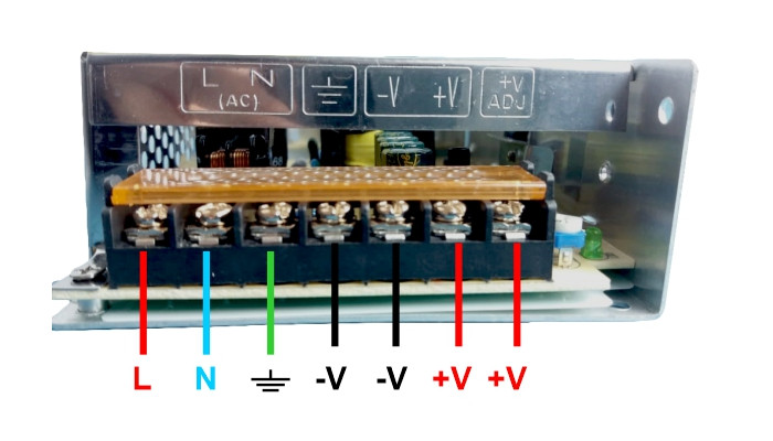 Fonte de Alimentação 12V 10A 120W (110/220V) - [1032036]