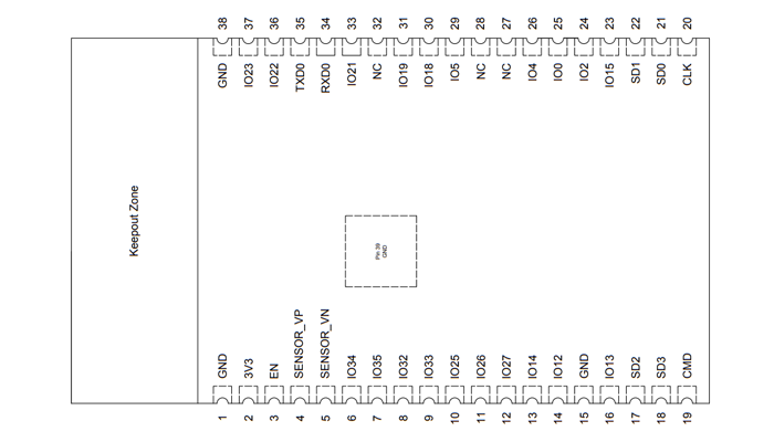 ESP32 WROVER-B 4M 64Bits AB195 - Espressif - [1032456]