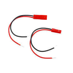 Kit Conector JST 2 Pinos Macho + Fêmea RC - Passo 2,54mm