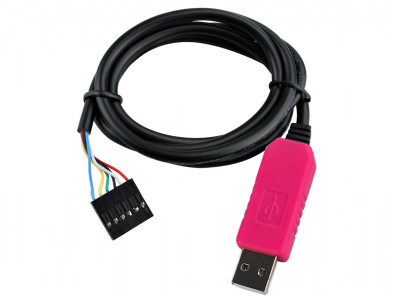 Cabo FTDI 5V Conversor USB para TTL e RS232 Serial - PL2303HXD - Imagem 1