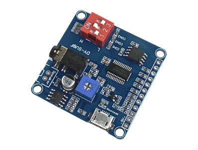 Modulo de reprodu&ccedil;&atilde;o de som de voz MP3 Arduino 5W DY-SV8F - Imagem 1