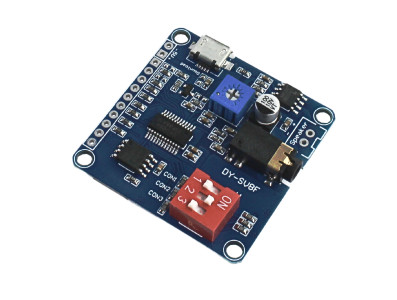 Modulo de reprodu&ccedil;&atilde;o de som de voz MP3 Arduino 5W DY-SV8F - Imagem 2