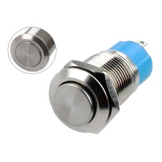 Bot&atilde;o com Trava 12mm Sobreposto 127/220V Inox Imperme&aacute;vel - MD147