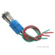 Interruptor Pulsador 12mm NA LED Azul 3-6VDC em A&ccedil;o Inox Imperme&aacute;vel com S&iacute;mbolo MC014 - Thumb 6
