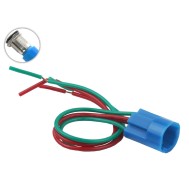 Conector Soquete 4 Fios para Interruptor Pulsador 12mm