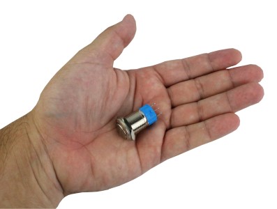 Interruptor com Travamento 16mm em A&ccedil;o Inox Imperme&aacute;vel MD151 - Imagem 6