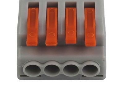 Conector Tipo Wago 4 Fios Emenda em Linha 32A 600V - Imagem 3