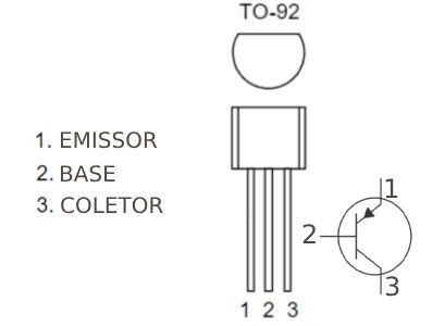 Conexões Pinos Transistor S8550 - [1033410]