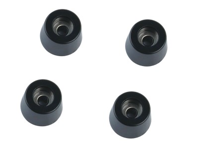Pé de Borracha Isolador 14mm - Kit com 4 Unidades - Imagem 1