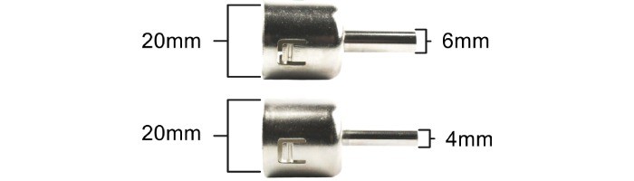 Dimensões Bocal para Estação de Solda 702B+ e 902 - [1033523]