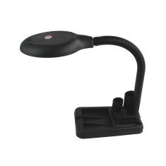 Lupa de Bancada com 40 LEDs Aumentos 5D/20D e Controle de Luminosidade - LED929
