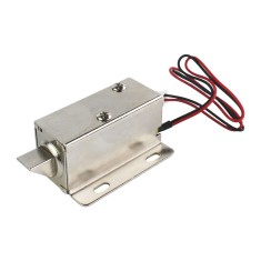 Fechadura Elétrica Solenoide 12V NF 54mm FE-91 - Lingueta Superior