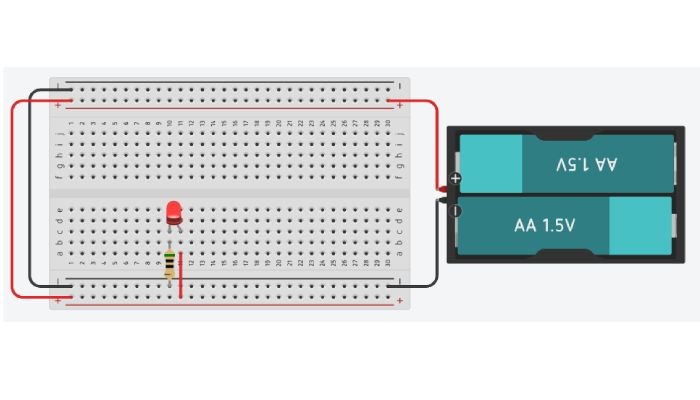 Kit Prototipagem Básico com Protoboard 400 Pontos + Jumpers - 41 Peças