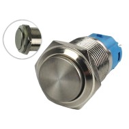 Bot&atilde;o com Trava 16mm Sobreposto 127/220V Inox Imperme&aacute;vel - MD151