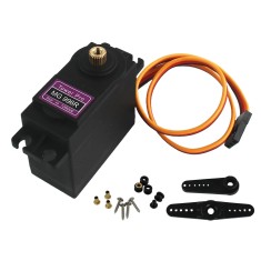 Servo Motor MG996R Tower Pro 360° 11Kgf.cm Rotação Contínua com Engrenagens Metálicas