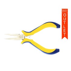 Alicate de Bico Meia Cana Curvo Hikari em Aço Carbono 125mm (5'') - HK-500 OUTLET