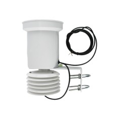 Pluviômetro Profissional de Báscula com Abrigo Meteorológico e Sensor DHT22 - PL-1