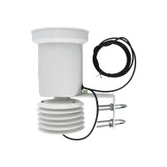 Pluviômetro Profissional de Báscula com Abrigo Meteorológico e Sensor DHT22 - PL-1