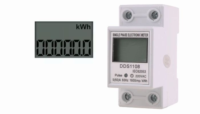 Característica Medidor de Energia 220V 60Hz Monofásico 60A DDS1108 - [1034744]