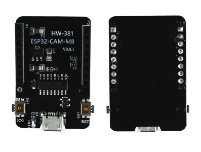 Exemplo utiliza&ccedil;&atilde;o Programador e Gravador Shield ESP32-CAM-MB com ESP32-CAM AI-Thinker - Imagem 3