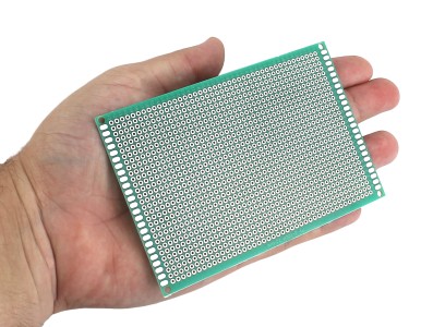 Placa de Circuito Impresso Ilhada 1247 Furos Simples - 8x12cm - Imagem 4