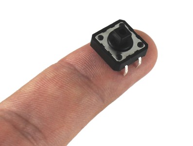 Push Button / Chave T&aacute;ctil 12x12x4 para Projetos - Kit com 5 unidades - Imagem 3