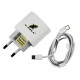 Carregador Turbo  5V, 9V, 12V (6A) 30W USB-C para Celular - Branco - Thumb 1