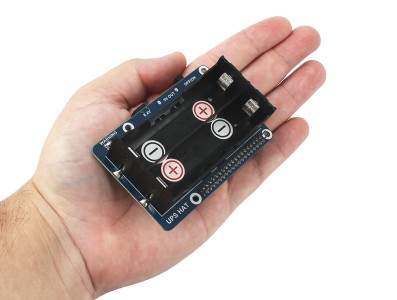 Fonte UPS HAT para Raspberry Pi com 2 Slots 18650 - Alimentação Ininterrupta Waveshare - Imagem 7