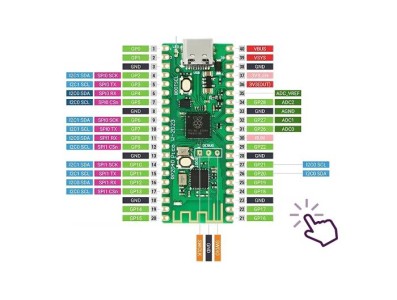 Pinout---Pinos de Conexão Raspberry Pi Pico RP2040 - Imagem 7