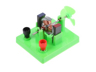 Motor DIY de Corrente Contínua para Experimentos de Física – Modelo Didático - Imagem 1