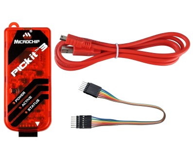 Programador Gravador de PIC PICKIT3 USB + Cabo - Imagem 1