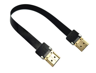 Como montar a trava do Cabo HDMI Flat Flexível A1-A1 HDMI - Imagem 2