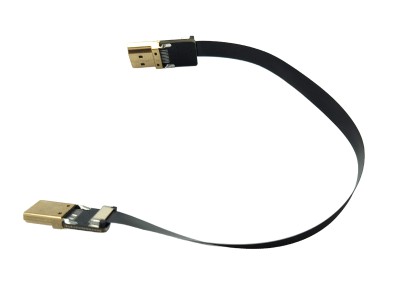 Como montar a trava do Cabo HDMI Flat Flexível A1-A1 HDMI - Imagem 3