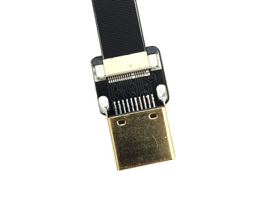Como montar a trava do Cabo HDMI Flat Flexível A1-A1 HDMI - Imagem 4