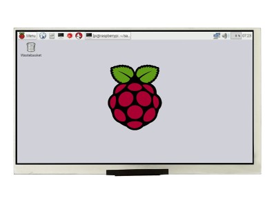 Demonstração do uso do Suporte do Display 7'' LCD IPS 1024x600 para Raspberry Pi - Imagem 2